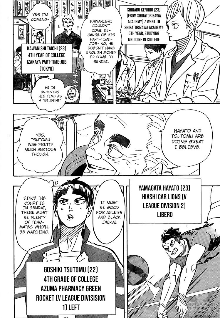 Haikyuu!! chapter 380 page 2