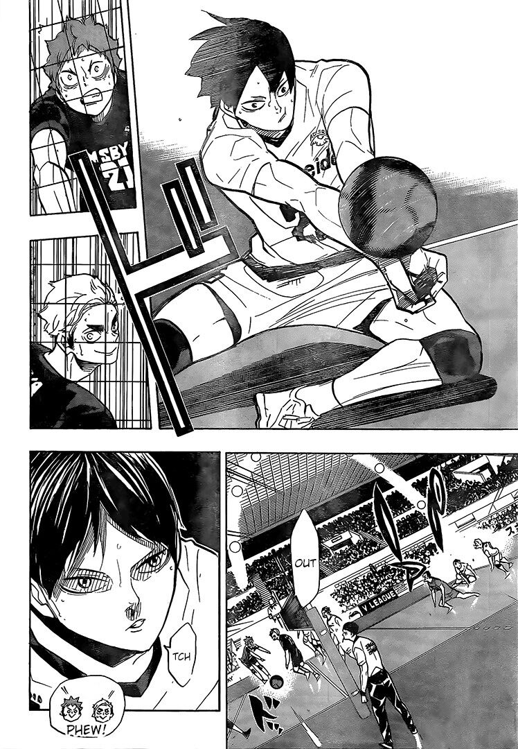 Haikyuu!! chapter 381 page 14