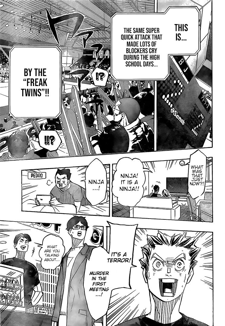 Haikyuu!! chapter 381 page 15