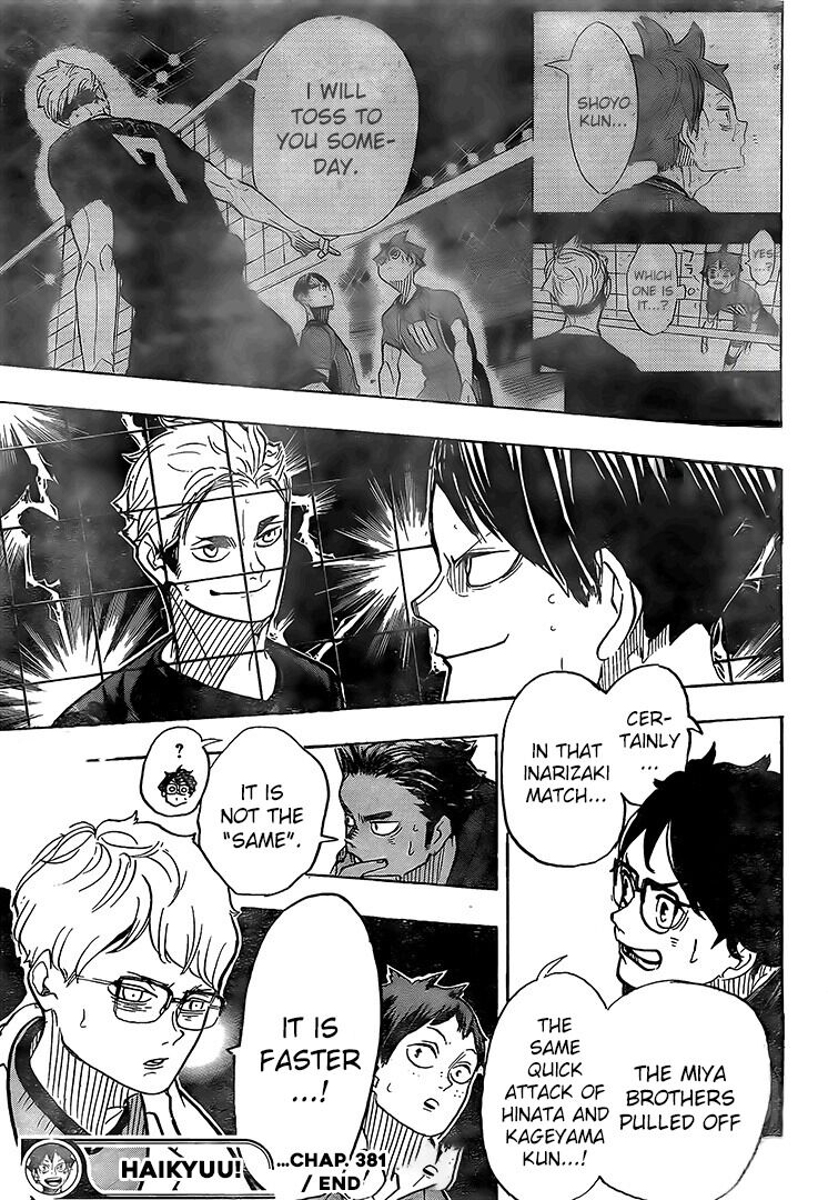 Haikyuu!! chapter 381 page 17