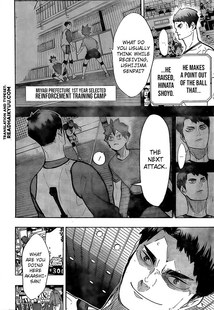 Haikyuu!! chapter 381 page 2