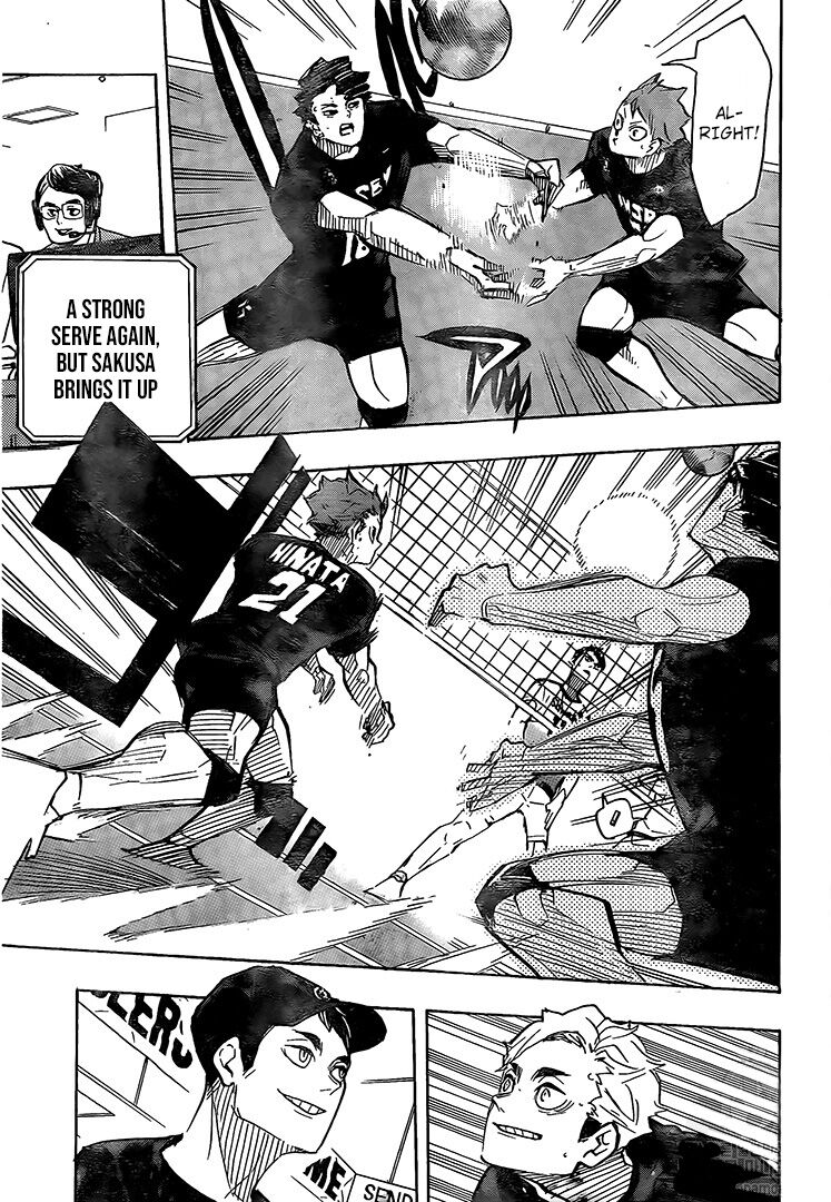 Haikyuu!! chapter 381 page 9