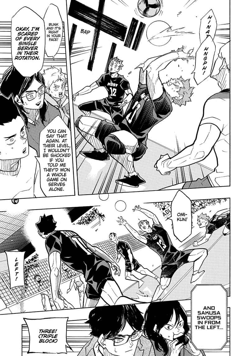 Haikyuu!! chapter 382 page 11