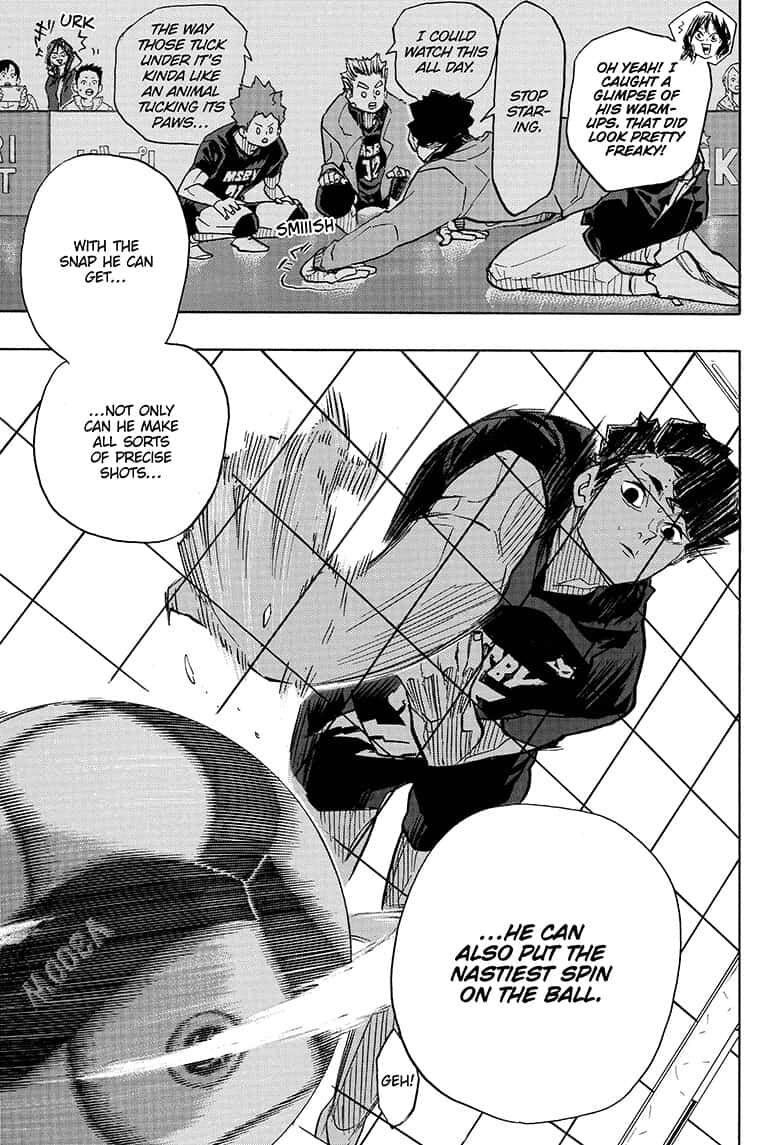 Haikyuu!! chapter 382 page 14