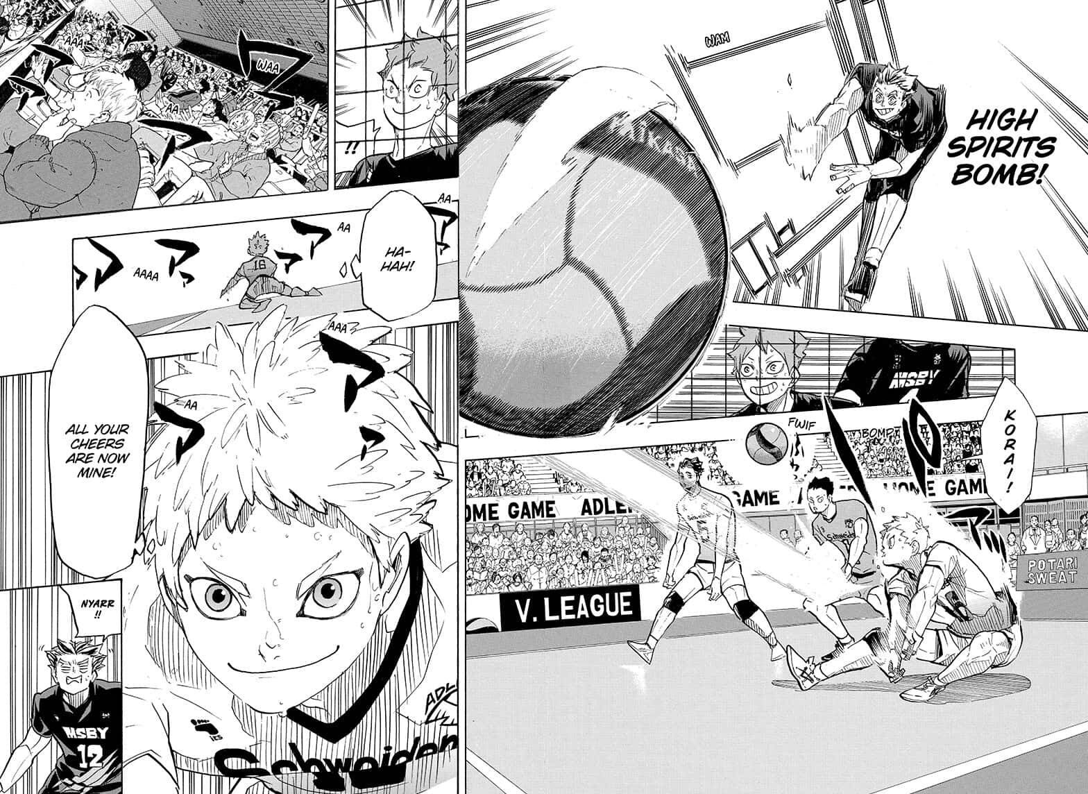 Haikyuu!! chapter 382 page 6