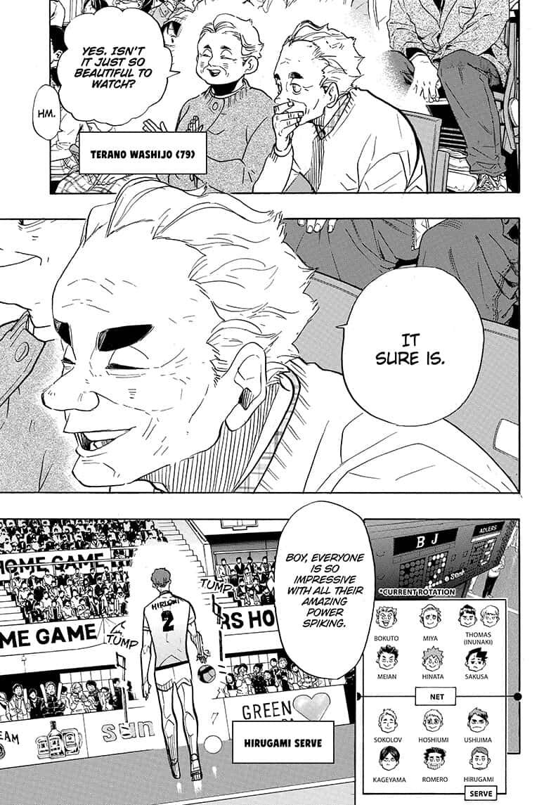 Haikyuu!! chapter 382 page 9