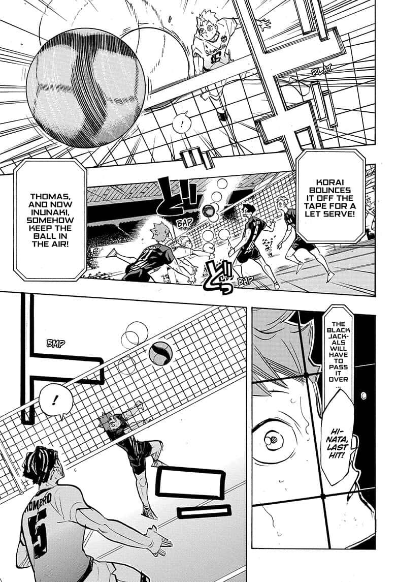 Haikyuu!! chapter 383 page 12