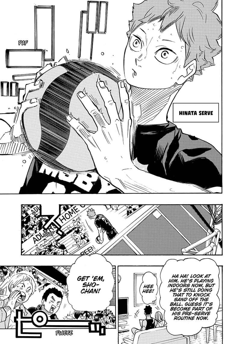 Haikyuu!! chapter 383 page 3