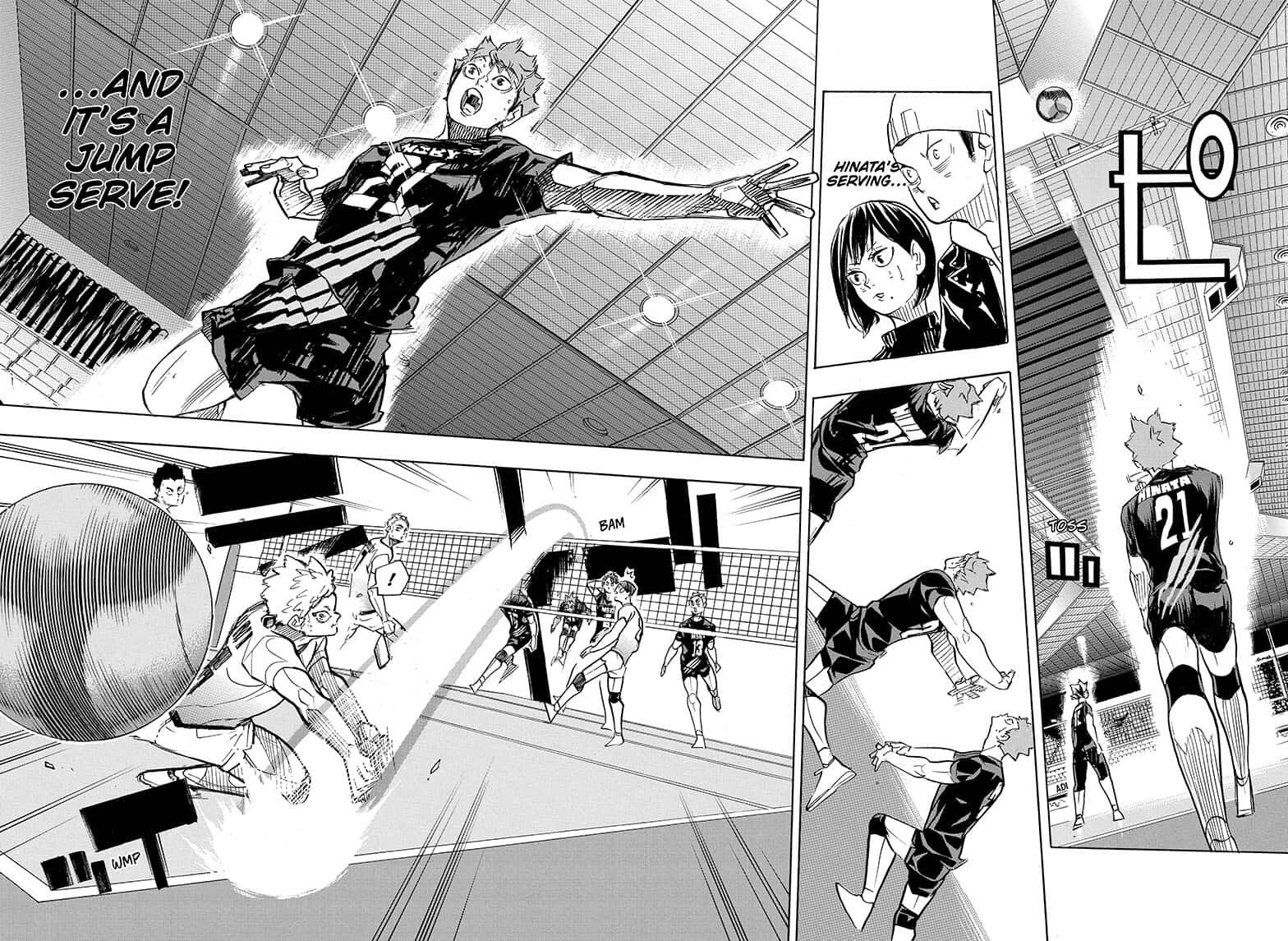 Haikyuu!! chapter 383 page 4