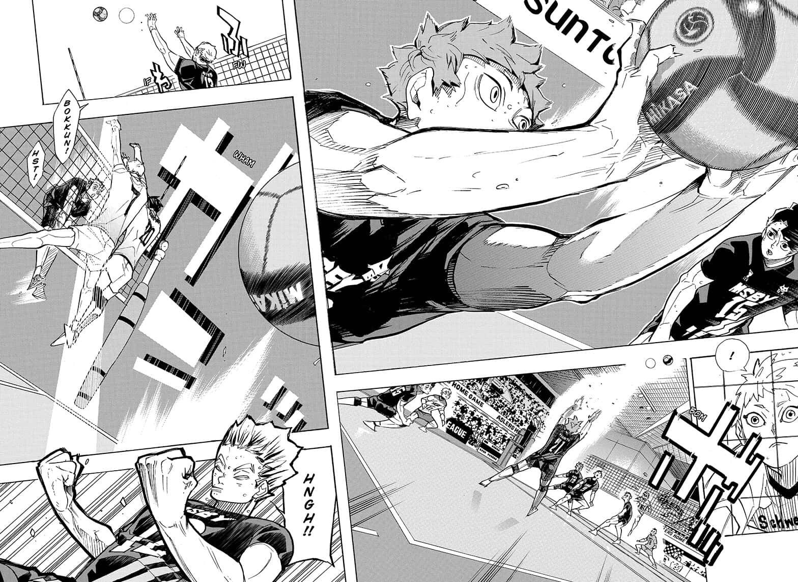 Haikyuu!! chapter 384 page 11