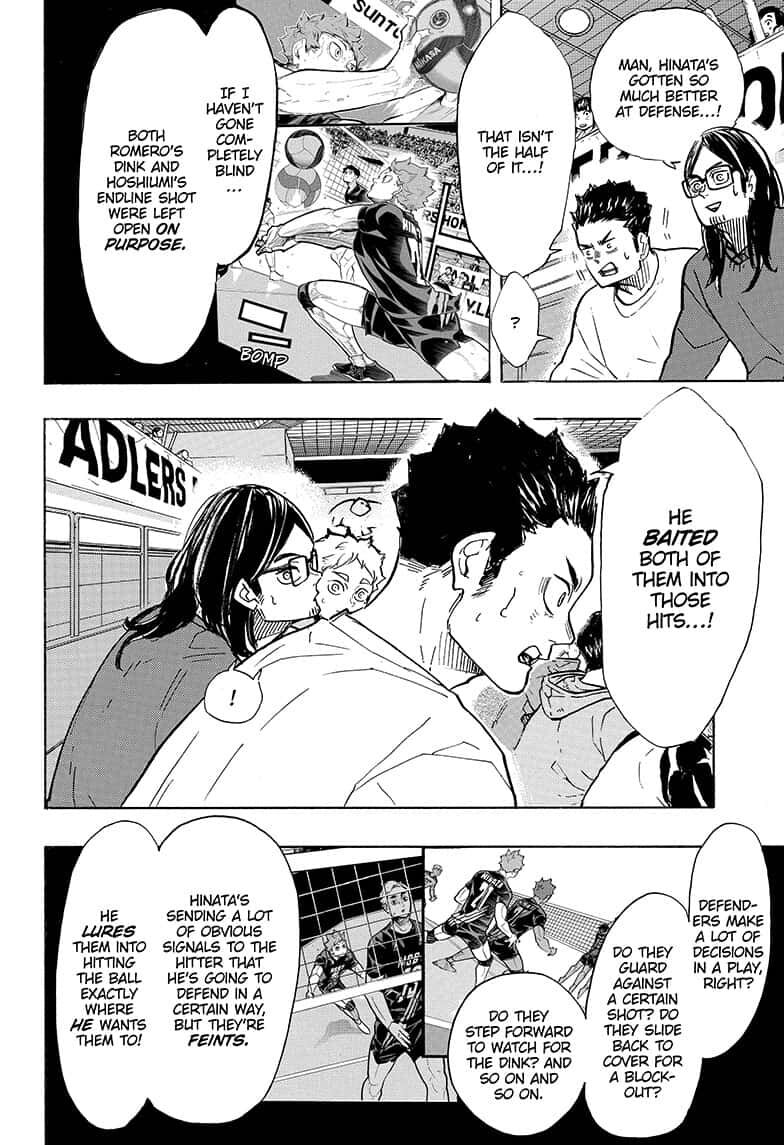 Haikyuu!! chapter 384 page 14