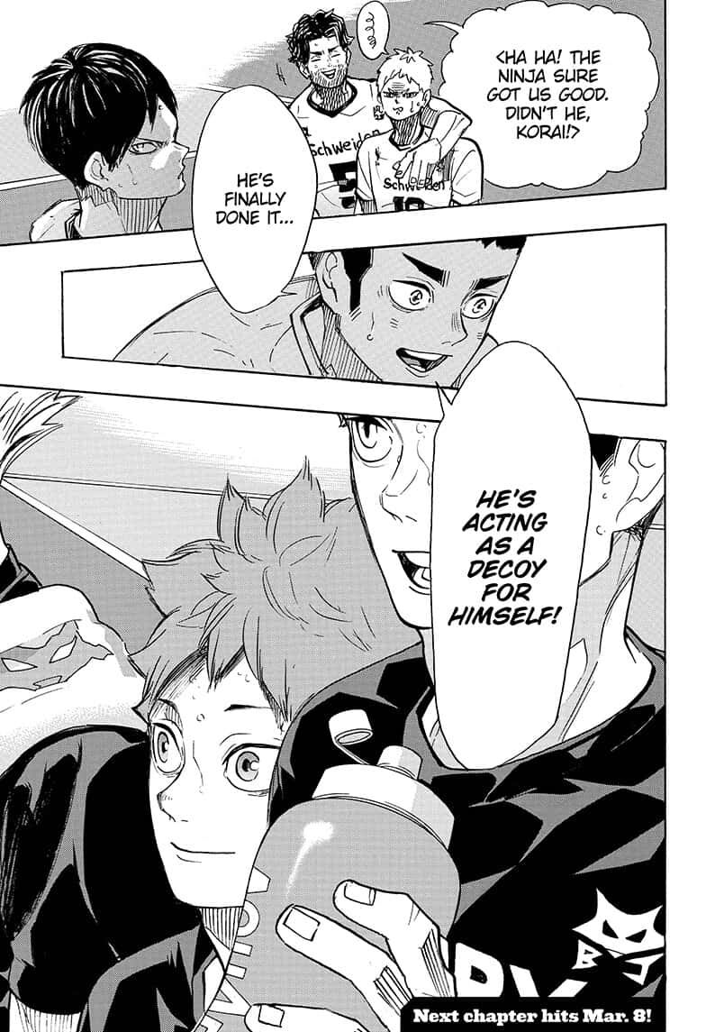Haikyuu!! chapter 384 page 15