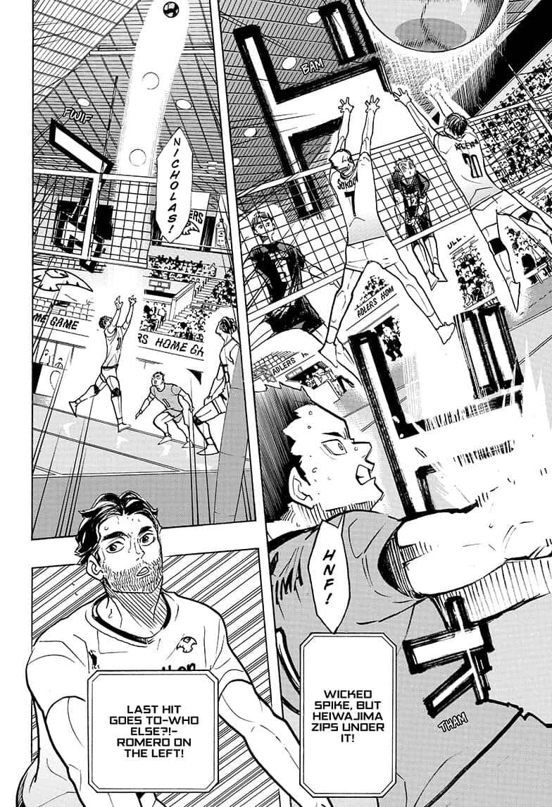 Haikyuu!! chapter 384 page 3