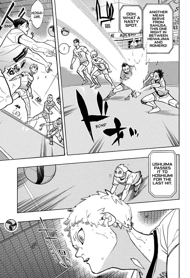Haikyuu!! chapter 384 page 9