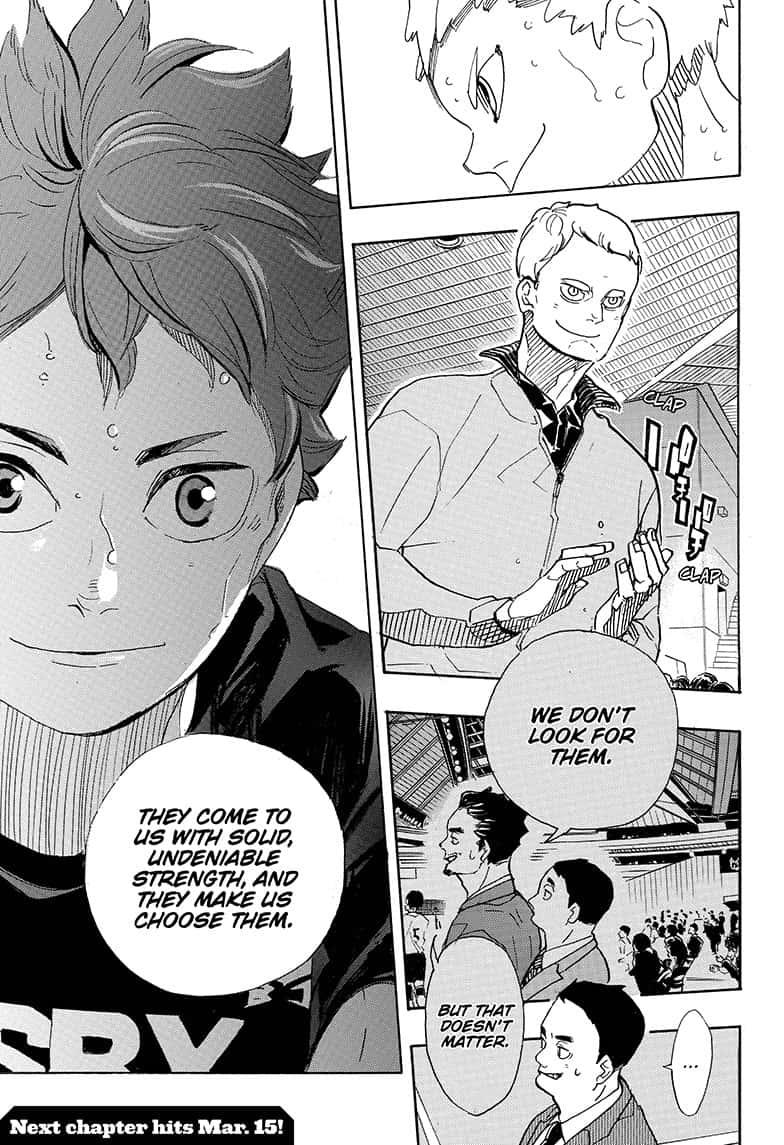 Haikyuu!! chapter 385 page 17