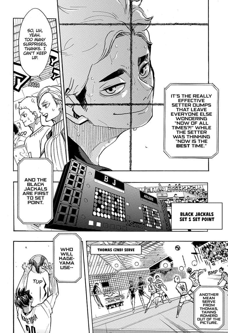 Haikyuu!! chapter 386 page 13