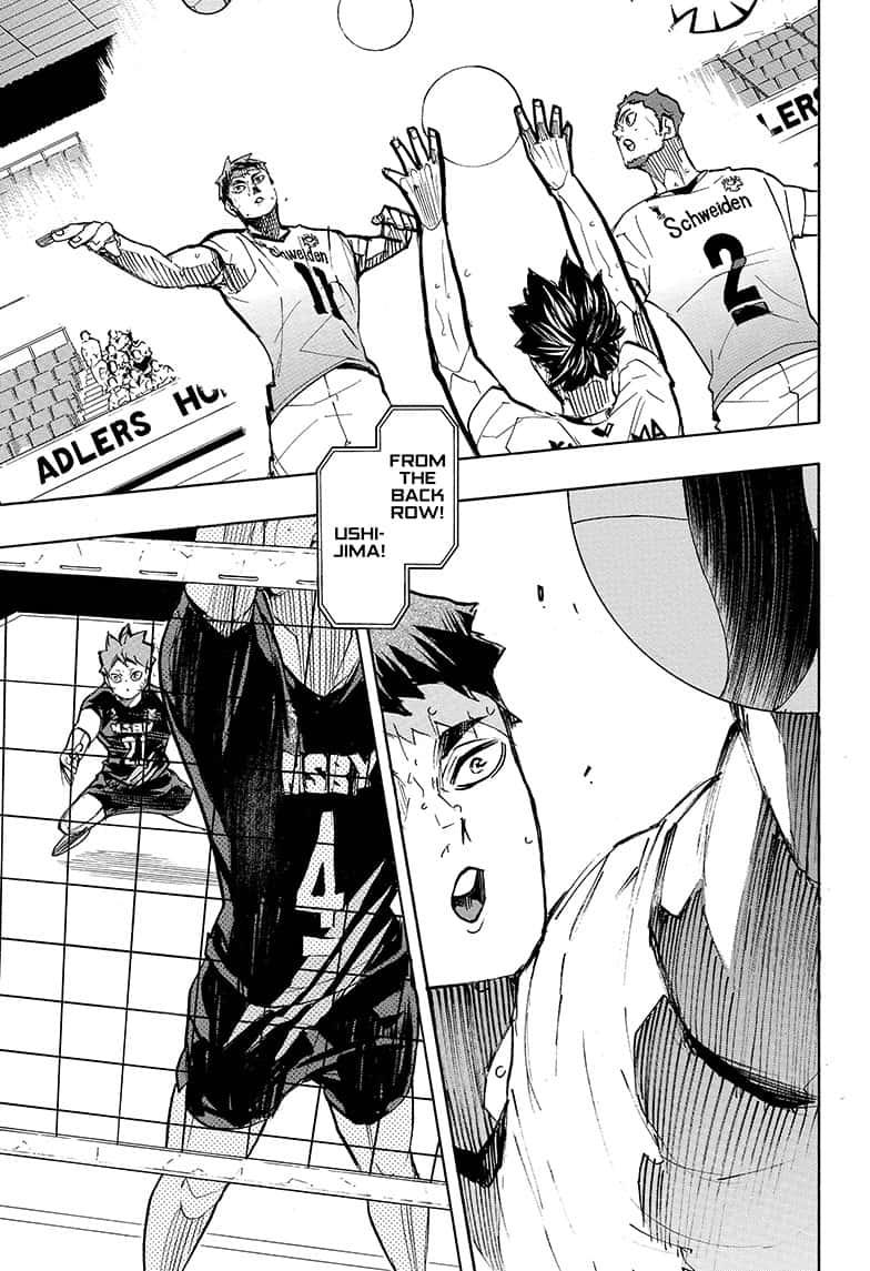 Haikyuu!! chapter 386 page 14