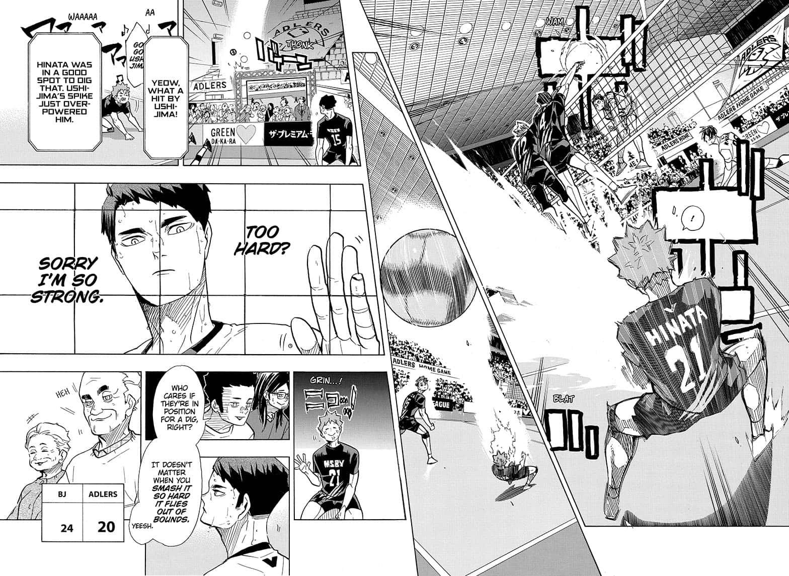Haikyuu!! chapter 386 page 15