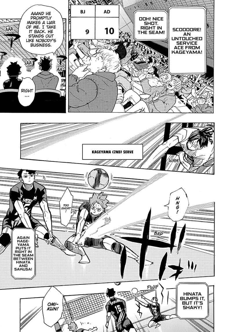 Haikyuu!! chapter 388 page 11