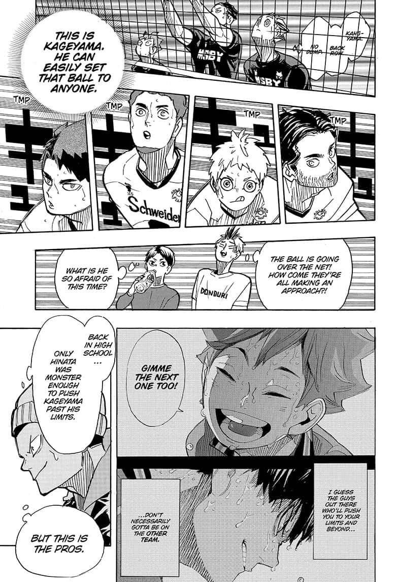 Haikyuu!! chapter 388 page 14