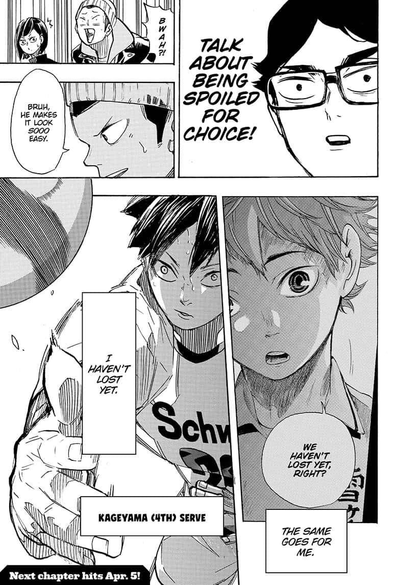 Haikyuu!! chapter 388 page 17