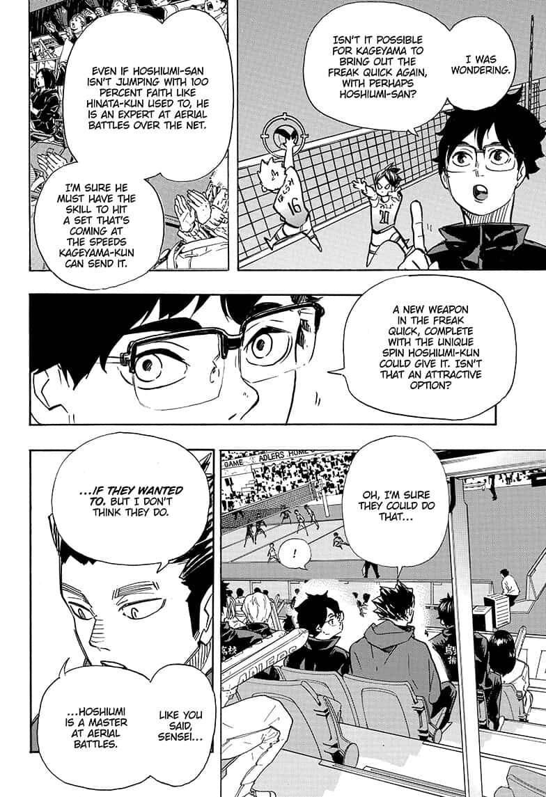 Haikyuu!! chapter 388 page 6