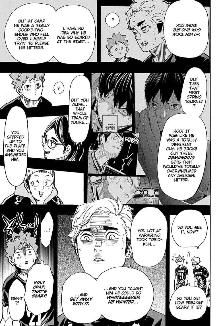 Haikyuu!! chapter 389 page 11