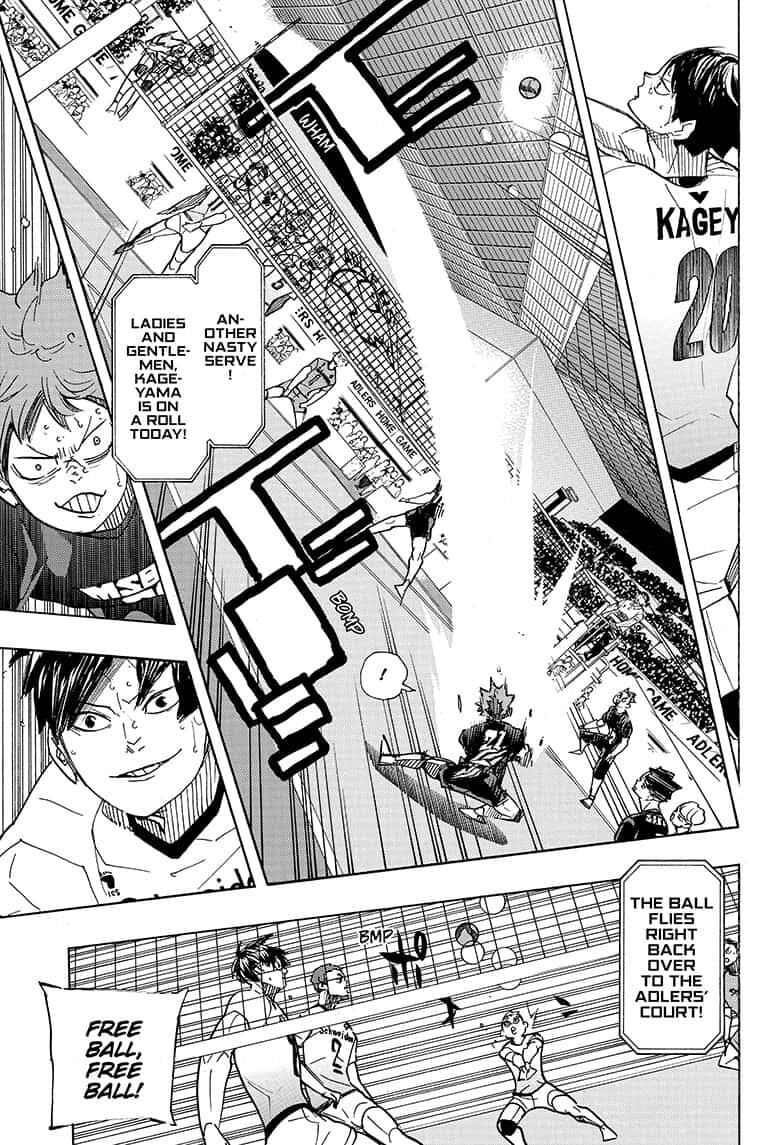 Haikyuu!! chapter 389 page 7