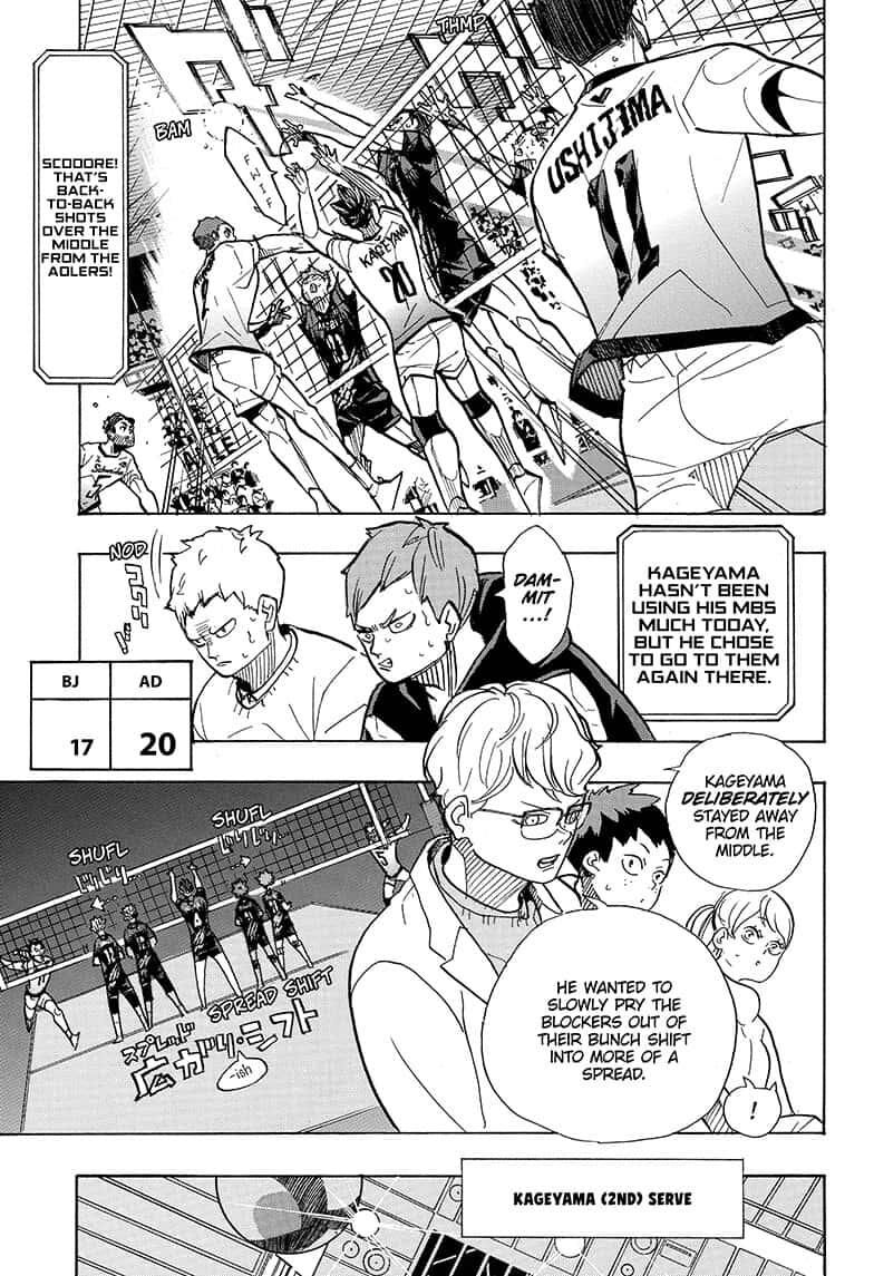 Haikyuu!! chapter 389 page 9