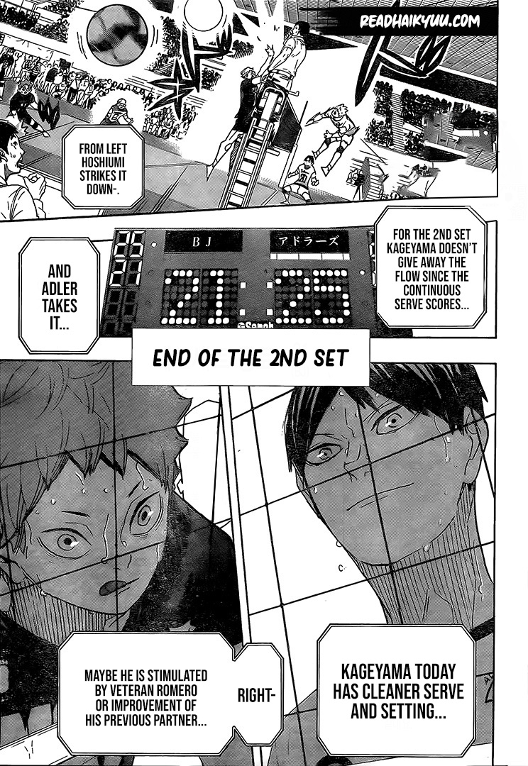 Haikyuu!! chapter 390 page 1