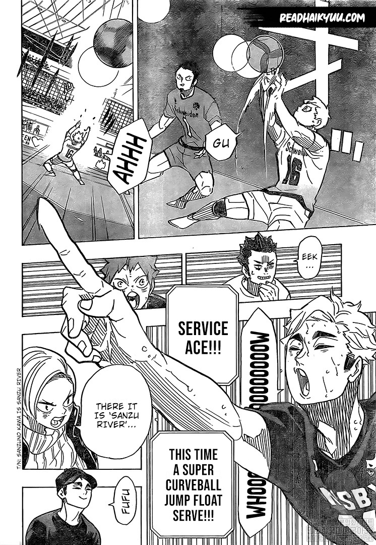 Haikyuu!! chapter 390 page 13