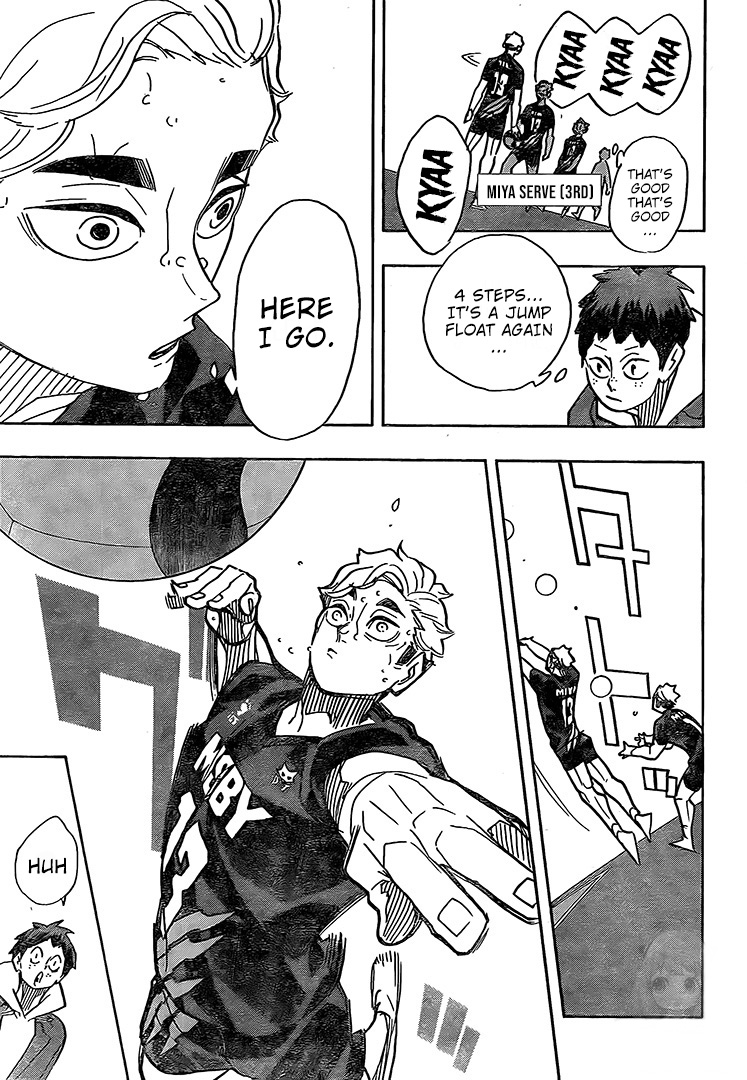 Haikyuu!! chapter 390 page 14