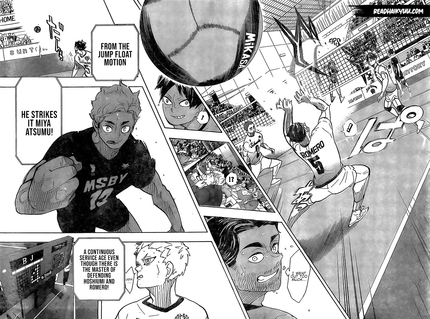 Haikyuu!! chapter 390 page 15