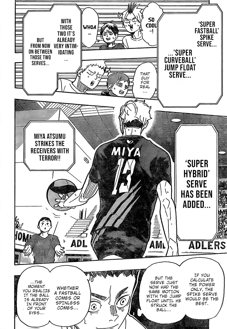 Haikyuu!! chapter 390 page 16