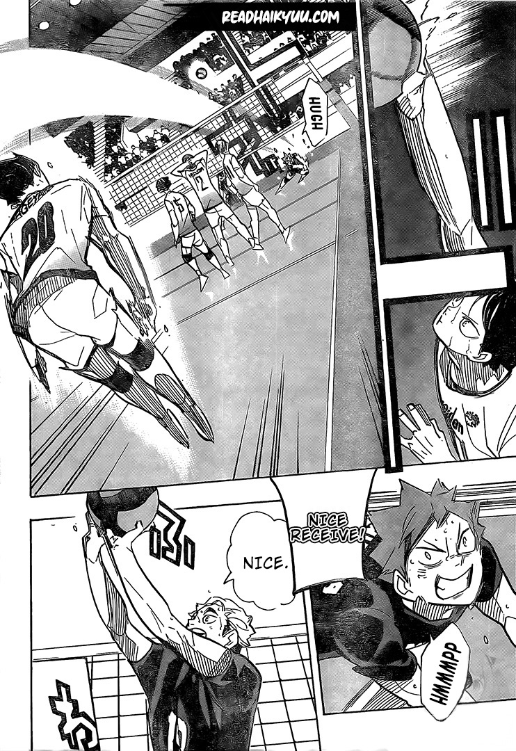 Haikyuu!! chapter 390 page 3