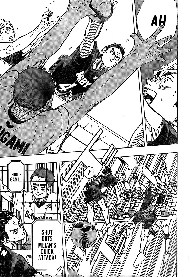 Haikyuu!! chapter 390 page 4