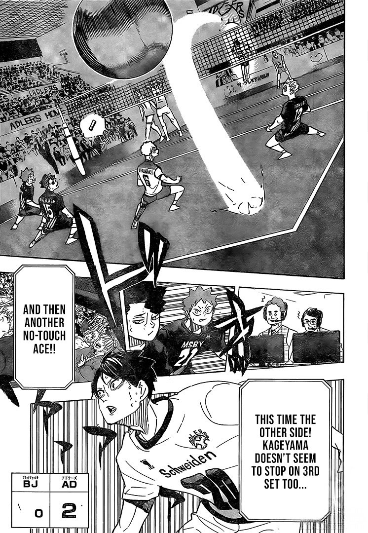 Haikyuu!! chapter 390 page 6