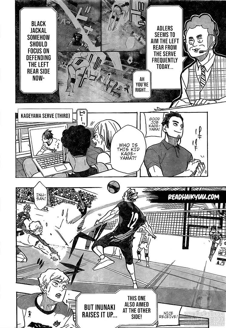 Haikyuu!! chapter 390 page 7