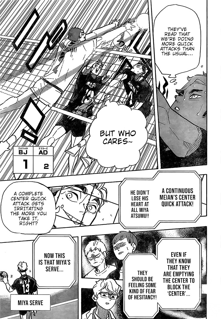 Haikyuu!! chapter 390 page 8