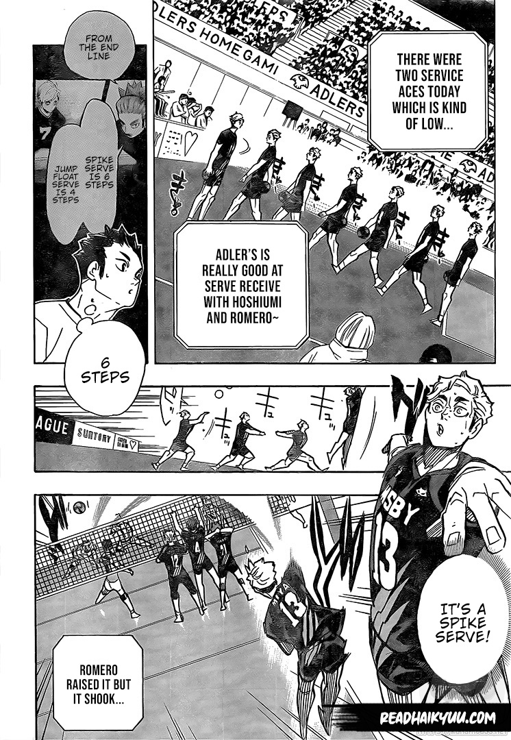 Haikyuu!! chapter 390 page 9