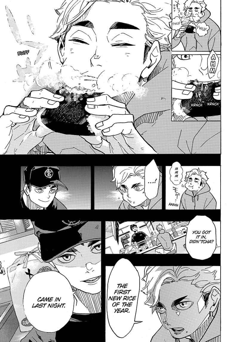 Haikyuu!! chapter 391 page 3