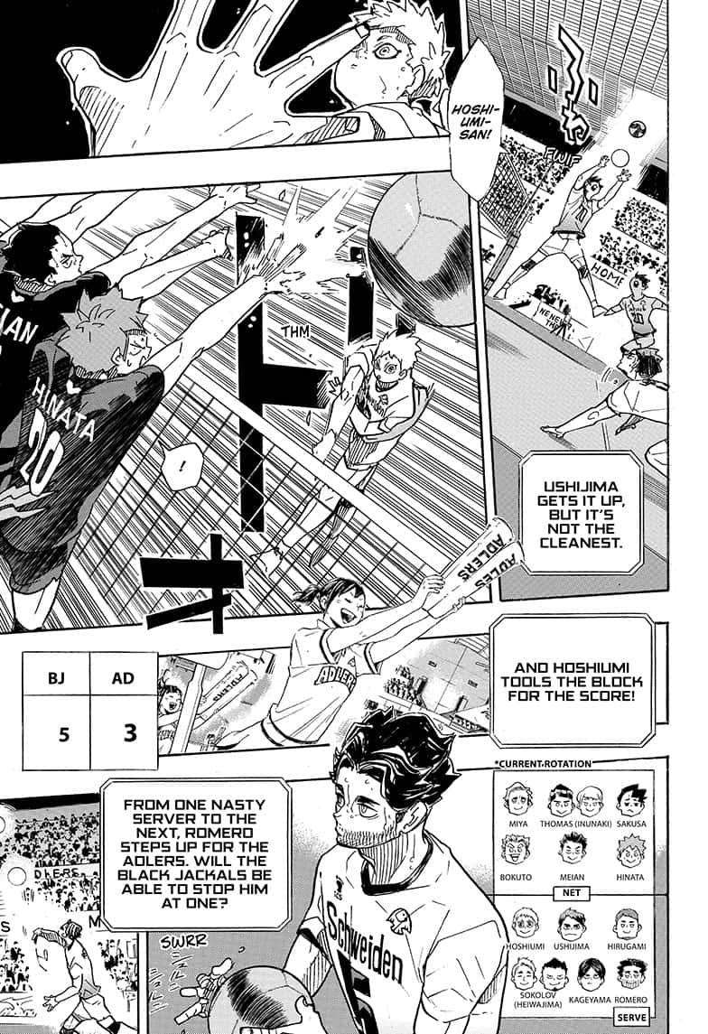 Haikyuu!! chapter 391 page 8