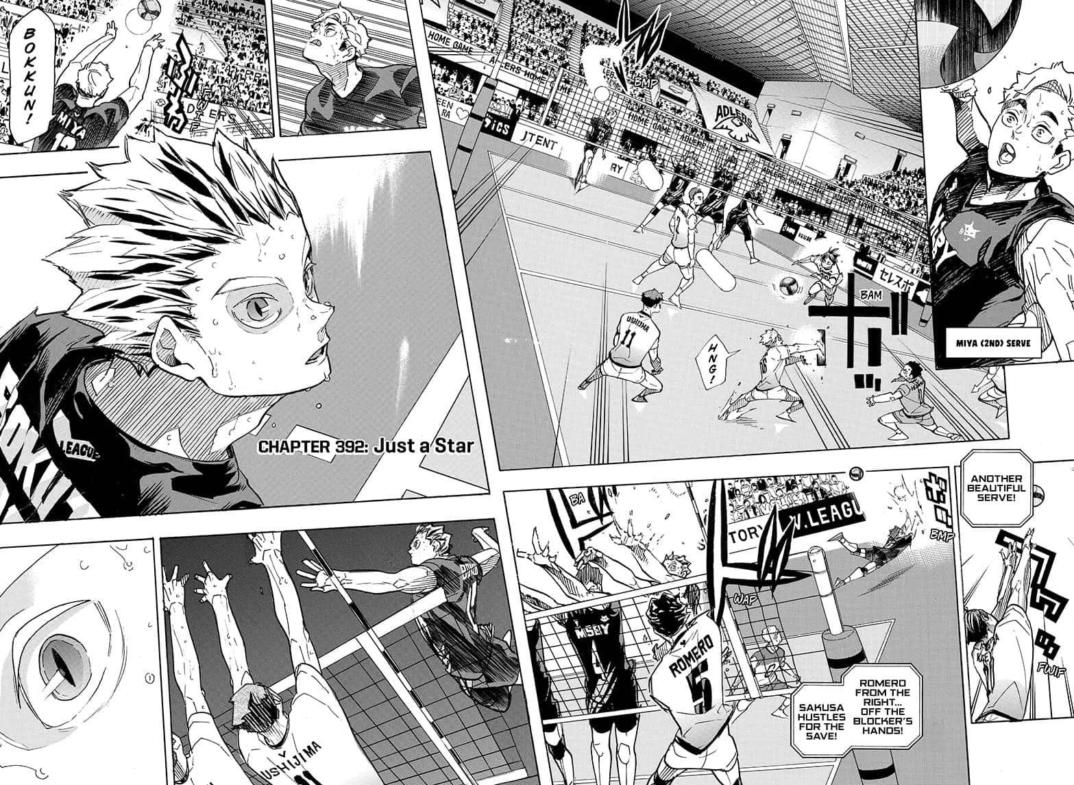 Haikyuu!! chapter 392 page 2
