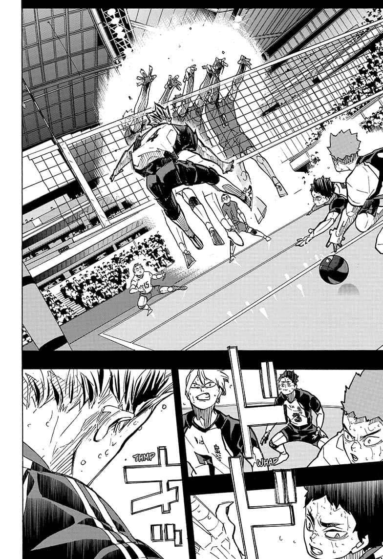 Haikyuu!! chapter 392 page 8