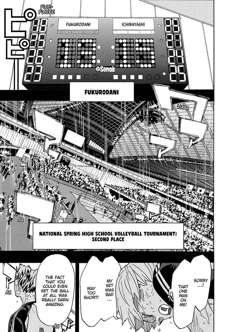 Haikyuu!! chapter 392 page 9