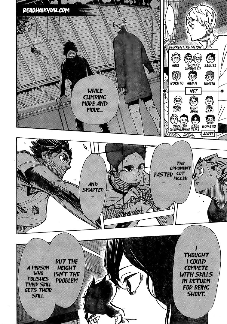 Haikyuu!! chapter 393 page 10