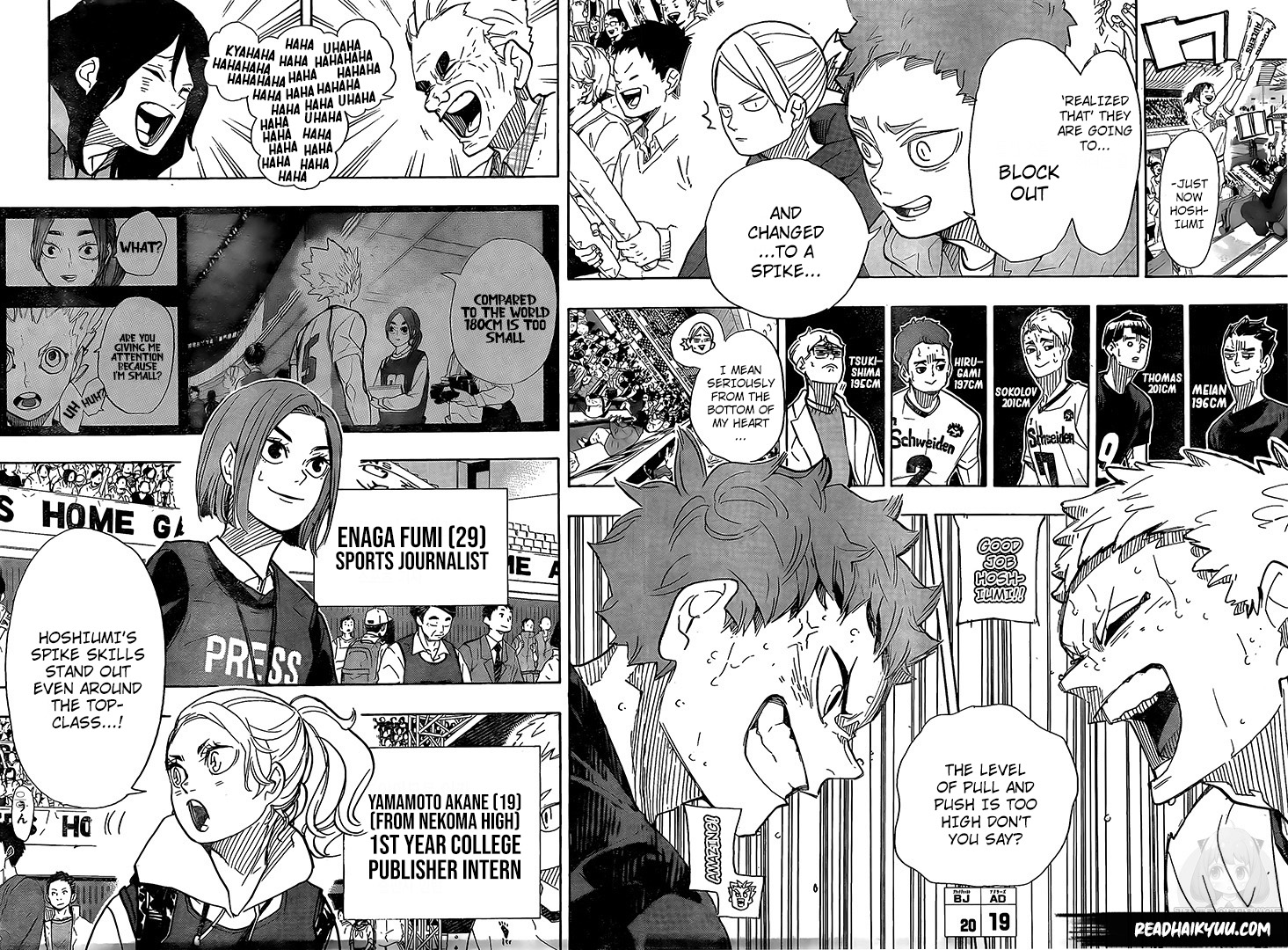 Haikyuu!! chapter 393 page 13