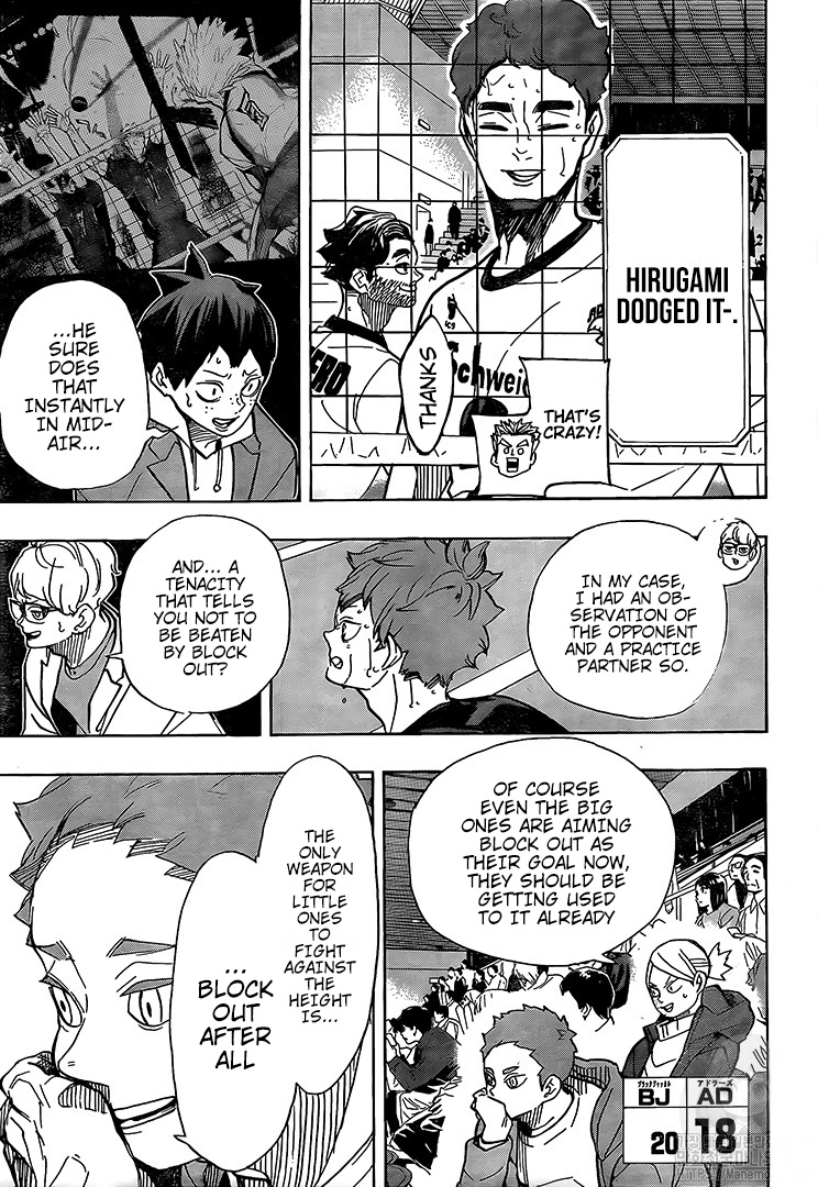 Haikyuu!! chapter 393 page 8