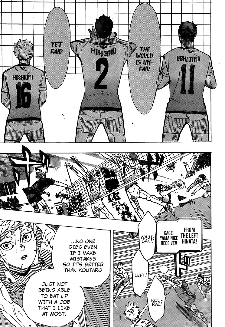 Haikyuu!! chapter 393 page 9