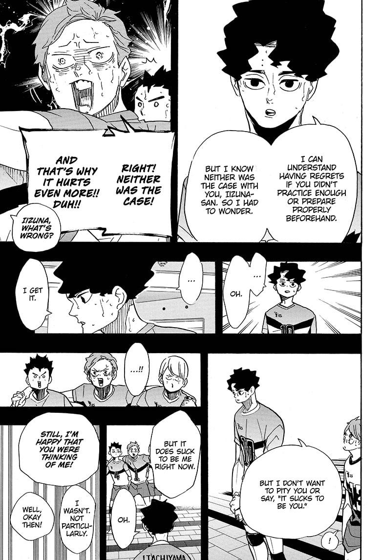Haikyuu!! chapter 394 page 15